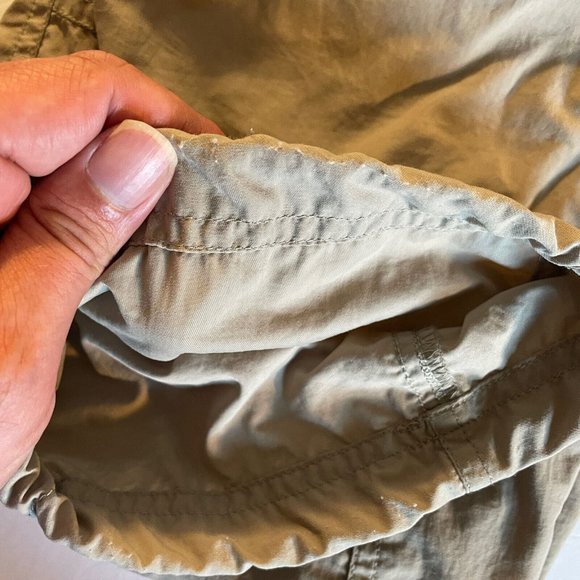 Mountain Hard Wear Pants Women Size 10 Nylon Tan Hiking - Picture 2 of 11